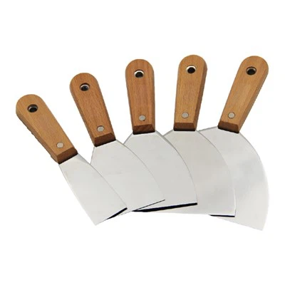 espátula cabo de madeira